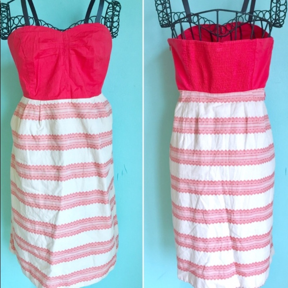 {Anthropologie} - Maeve Coral Dress